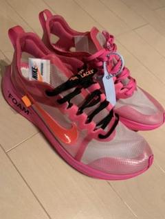 Nike off-white zoom fly pink 28cm