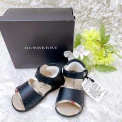 未使用✨タグ付き Burberry キッズ サンダル 14cm - メルカリ