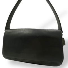 COACH コーチ　ショルダーバッグ　ハンドバッグ　レザー　ブラック　黒