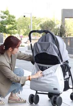 GOOSEKET  マザーズバッグ  MAKBAGグレーのサムネイル