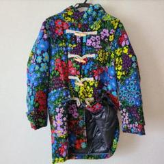 bohemians ダウンジャケット マルチフラワー Bohemians/フラワー/蝶/リバーシブル/ダウンジャケット - メルカリ