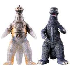 ゴジラ　ソフビセット10点　まとめ売り BANDAI GODZILLA SOFVIDOLL ゴジラ ソフビドール 全10種セット