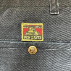 70s BEN DAVIS Frisco フリスコパンツ　ブラック 70s BEN DAVIS Frisco フリスコパンツ ブラック 実寸 W34 - メルカリ