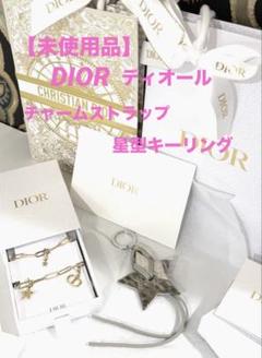 【未使用】DIOR ディオール チャームストラップ・星型キーリング 箱入/袋