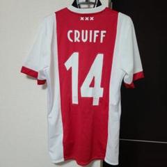 【レア】ajax アヤックス クライフ オランダ レプリカユニフォーム レア】ajax アヤックス クライフ オランダ レプリカユニフォーム
