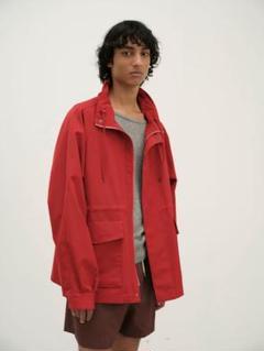 25ss AURALEE WOOL MAX CANVAS ZIP BLOUSON