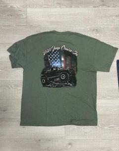 2020 Jeep Cruise-In Tシャツ オリーブグリーン