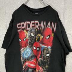 スパイダーマン　マーベル　リアルプリント　ムービーTシャツ 2XL