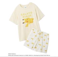 【新品未開封】GELATO PIQUE ピカチュウ ルームウェア フリーサイズ レディース ジェラートピケ ジェラピケ ポケモン ピカチュウ
