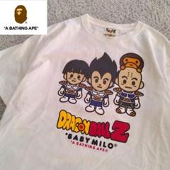 A BATHING APE エイプ×ドラゴンボールZコラボ 第一弾モデルTシャツ