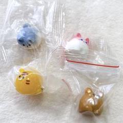 ❣️置物 動物 可愛い アニマル トラ クマ 猫 犬 ミニ モールド 4個セット