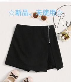 SHEIN ジッパー付き　ガールズ　ショートパンツスカート160(11-12Y)