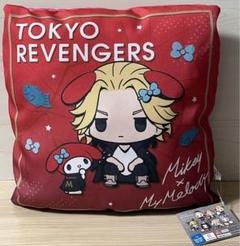 テ押上　東京リベンジャーズ×マイメロ ×バツ丸　ＢＩＧクッション