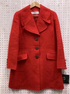 美品◎Wacoal ワコール ロングコート レッド 80s vintage 希少 美品 Wacoal ワコール ロングコート レッド 80s vintage 希少