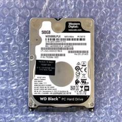 【使用時間6h】WD Black 500GB 2.5インチHDDのサムネイル