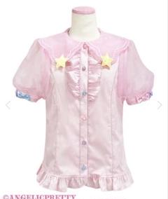 Angelic Pretty カラフルお星様ブラウス　ネイビー 6r9UBb5PCZtH31KqcGYYZmO0owVtx1
