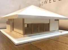 篠原一男 白の家 模型 1/50 篠原一男 白の家 建築模型 1/50 - メルカリ