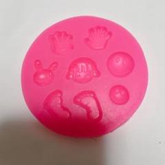 シリコンモールド レジン モールド UVレジン型 多種類 足跡 手のひら 笑顔