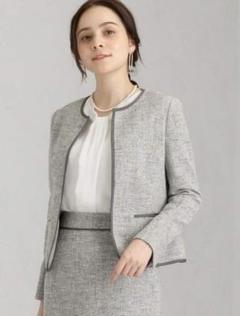 【値下げ】新品 グリーンレーベル ツイードジャケット