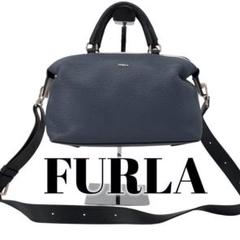 FURLA フルラ ブロガー S サッチェルバッグ ショルダーバック 黒 レア