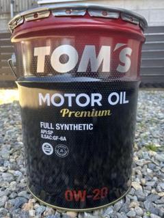 TOM'S MOTOR OIL フルシンセティック 0W-20 2025年最新】トムス オイル 0w-20の人気アイテム - メルカリ
