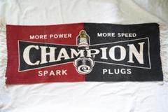 CHAMPION SPARK PLUGS タペストリー ラグ
