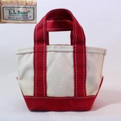 レア80s　エルエルビーントートトートバッグ　デラックス　ミニサイズ　ミニトート L.L.Bean デラックストート ミニ | ブツ欲のススメ