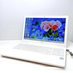 美品】富士通ノートパソコン✨スッキリ薄型✨core i7✨SSD✨8G