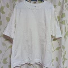 ホワイト クルーネック Tシャツ