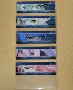 刀剣乱舞 一騎打ち クリアカード 5枚セット