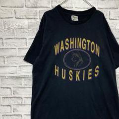 USA製90sヴィンテージTシャツ！シングルステッチ　ブラック半袖古着XL 18