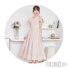 Rose Muse ロゼミューズ cotton lace flare dress Rosé Muse cotton lace flare dress