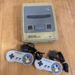 Nintendo スーパーファミコン 本体 コントローラー2個