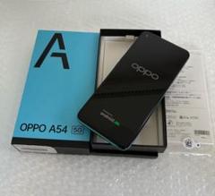 OPPO A54 5G OPG02 SIMフリー 箱、ケーブル付き