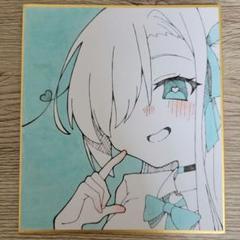 ブルアカ 手描き イラスト カズサ 中色紙サイズ ブルアカ カズサ 手描きイラスト色紙 - メルカリ