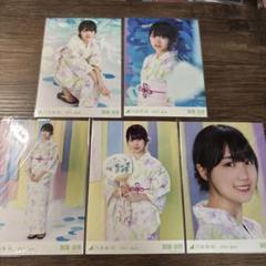 乃木坂46 生写真 賀喜遥香 浴衣2021 5種コンプ - メルカリ