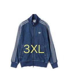 お値下げ❣️新品‼️未使用‼️adidas/デニム /ファイヤーバードTT/ジャージ アディカラー デニム ファイヤーバード トラックトップ