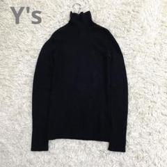 Y's 美品✨ワイズ L タートルネック リブ ニット セーター 3