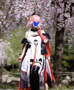 【フルセットウィッグ付+傘可能】鳴潮 長離コスプレフルセット フルセットウィッグ付+傘可能】鳴潮 長離コスプレフルセット