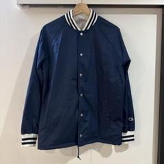Champion ネイビー ナイロンジャケット L