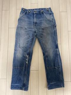 Carhartt ブラウン ペインターパンツ ダブルニー デニムパンツ carhartt ダック地 ペインターパンツ ダブルニー カーハート