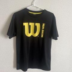 Wilson 黒 黄色 ロゴ Tシャツ Mサイズのサムネイル