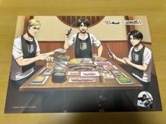 進撃の巨人×じゅうじゅうカルビ　ランチョンマット&ピック　エレン