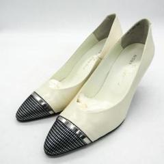 美品❣️Pierre Cardin ピエールカルダン パンプス 36 ホワイト