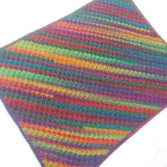 ハンドメイド【5】　ブランケット　マルチカバー　ひざ掛け　ストール　マット
