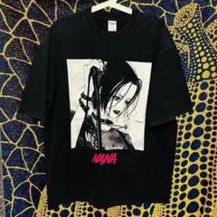 ナナ ③ メンズ Tシャツ 新品 アニメ XL 2XL ブラック ウォッシュ加工