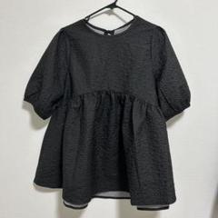 神戸レタス　バックリボンペプラムトップス　ワンサイズ