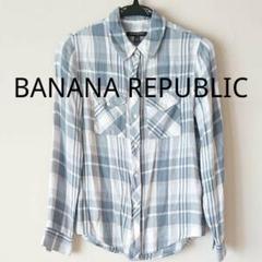 バナナ・リパブリック BANANA REPUBLIC チェックシャツ レディース