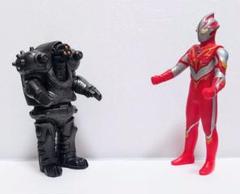 ジオラマ ウルトラマンメビウス・セブン 対 インペライザー