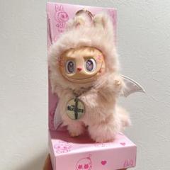 【海外限定】ZIMOMO LABUBUぬいぐるみキーホルダーうさぎ　（ラスト1点 海外限定】ZIMOMO LABUBUぬいぐるみキーホルダー ピンク - メルカリ